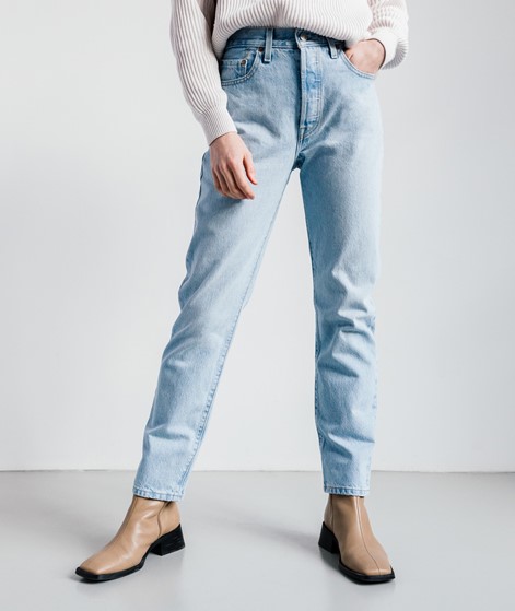 LEVI`S 501 Original Cropped Jeans Blau