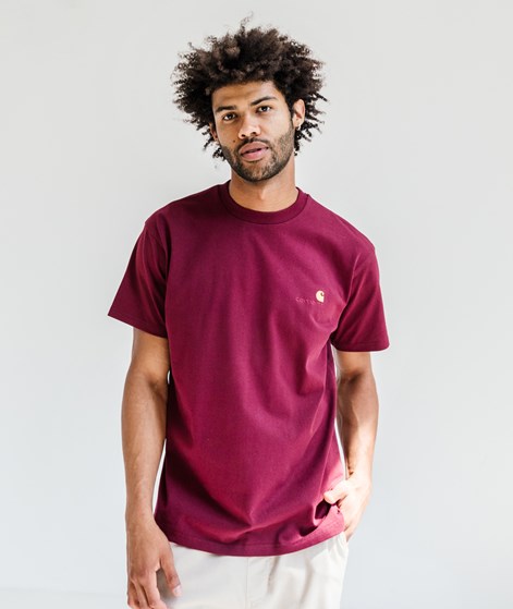 CARHARTT WIP American Script T-Shirt Rot