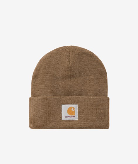 CARHARTT WIP Short watch Beanie Braun