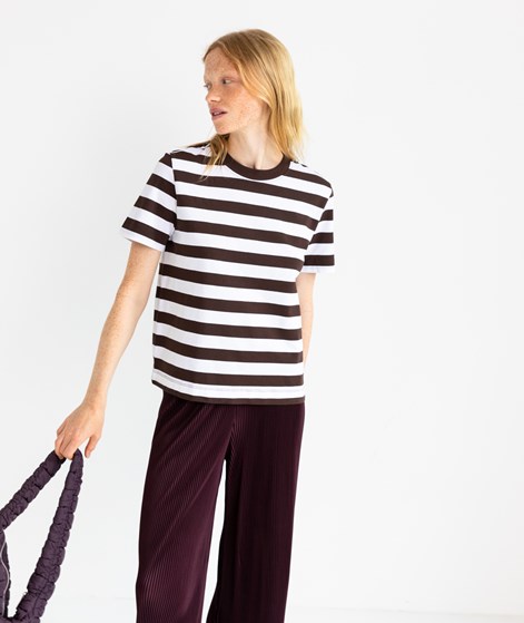 SELECTED FEMME SLFEssential Boxy T-Shirt gestreift