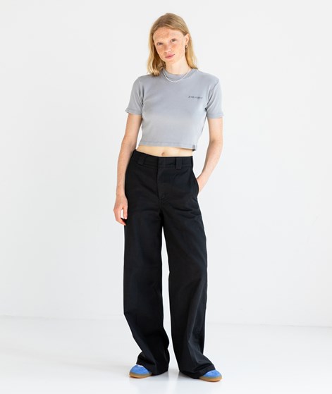 DICKIES Wide Leg Hose Schwarz