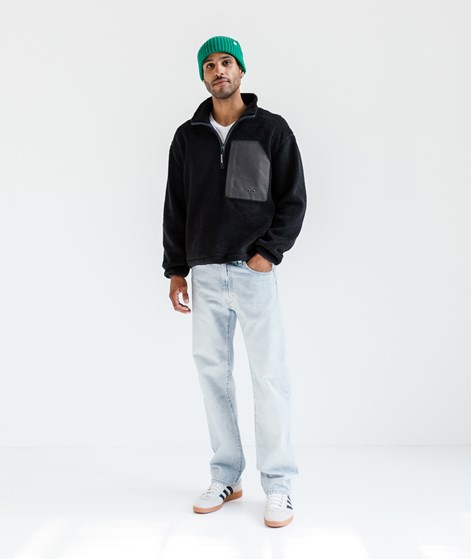 REVOLUTION Fleece Half Zip Sweater schwa