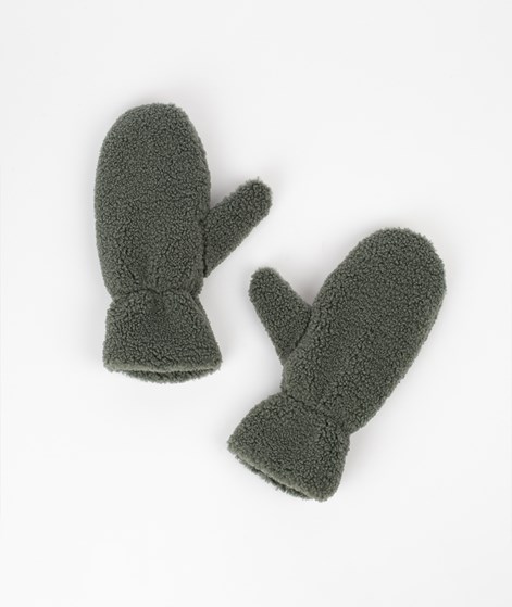 YUKU Handschuhe Teddy Dunkelgrn