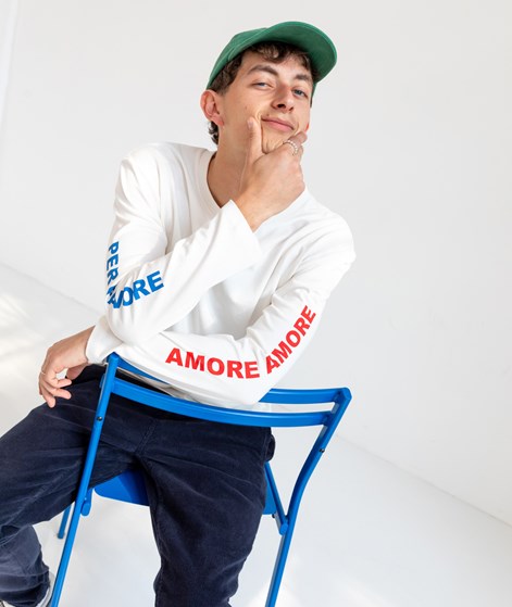 KAUF DICH GLCKLICH X AMORE Longsleeve aus Bio-Baumwolle