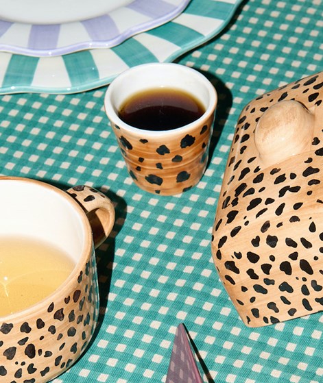 ANNA + NINA Leopard Espresso Becher