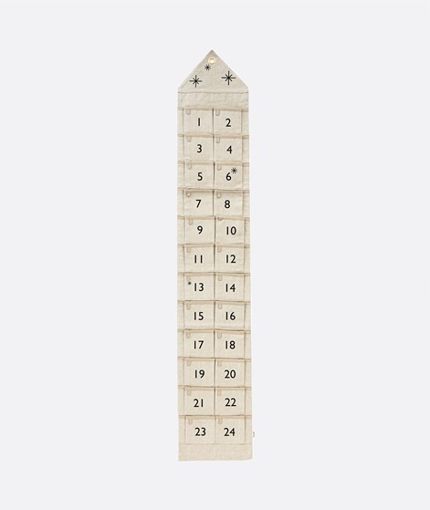 FERM LIVING Star Adventskalender Beige