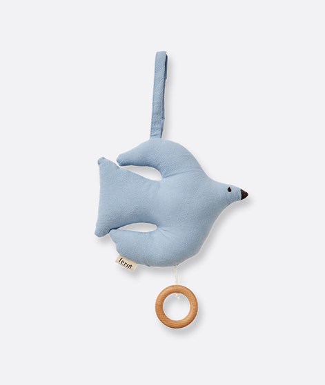 FERM LIVING Swif Bird Musik Mobil Blau