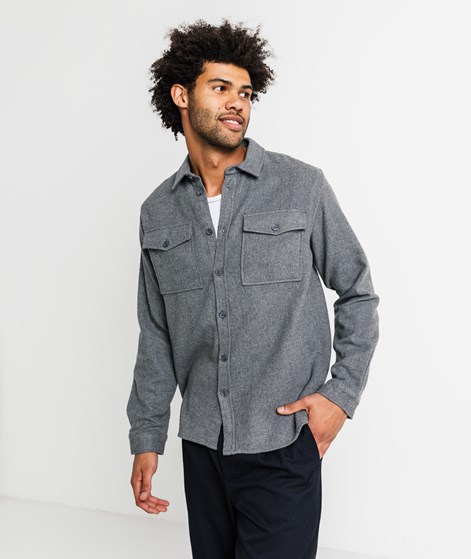 KAUF DICH GLCKLICH Overshirt grau