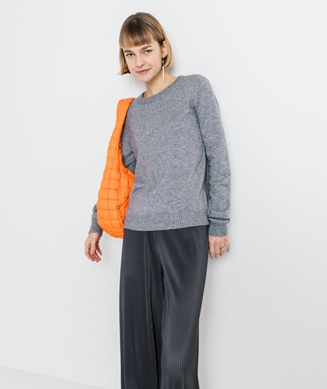 VILA VIRil O-Neck Pullover Grau