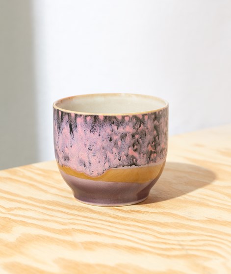 HKLIVING 70s Ceramics: caf Becher mehrfarbig