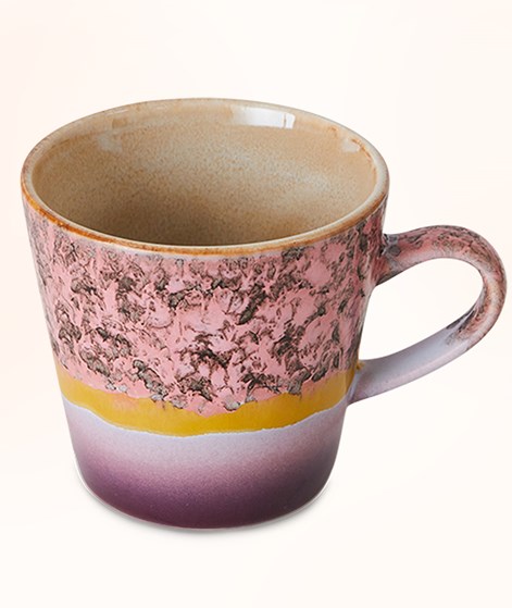 HKLIVING 70s Ceramics: americano Tasse mehrfarbig