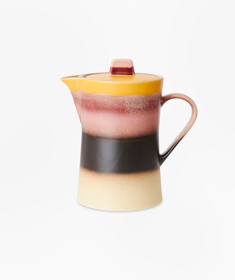 HKLIVING 70s Ceramics Teekanne mehrfarbig