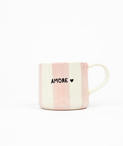 KAUF DICH GLCKLICH Mug Amore Streifen