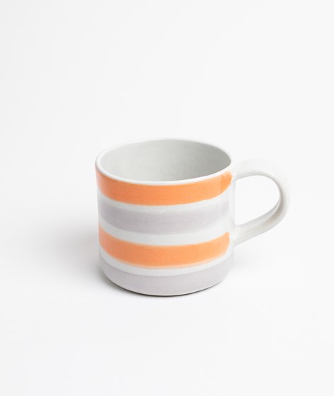 KAUF DICH GLCKLICH Mug Orange Lila