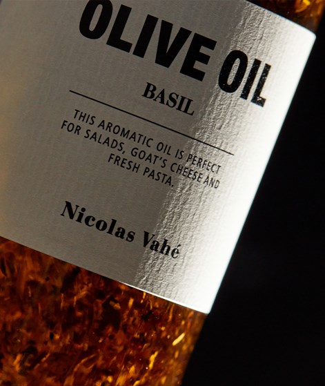 NICOLAS VAHE Olivenl mit Basilikum l farblos (250 ml)