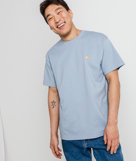 CARHARTT WIP S/S Chase T-Shirt Hellblau