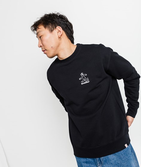 REVOLUTION Loose Sweater schwarz