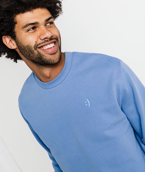 KAUF DICH GLCKLICH Sweater Smiley aus Bio-Baumwolle