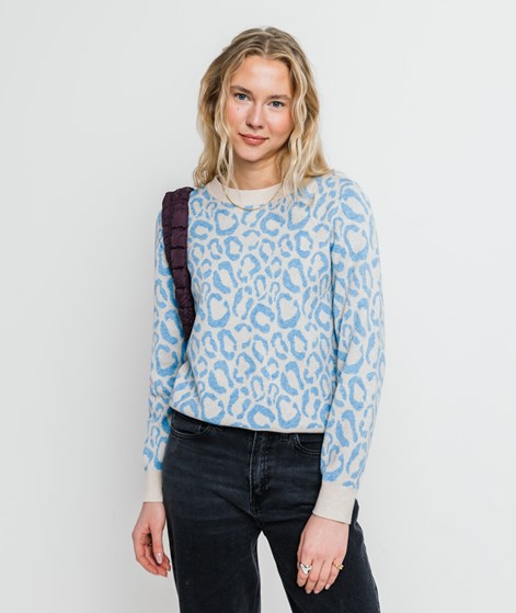 VILA VIRil L/S Jacquard Pullover gemustert