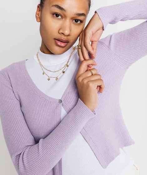 KAUF DICH GLCKLICH Cardigan lilac