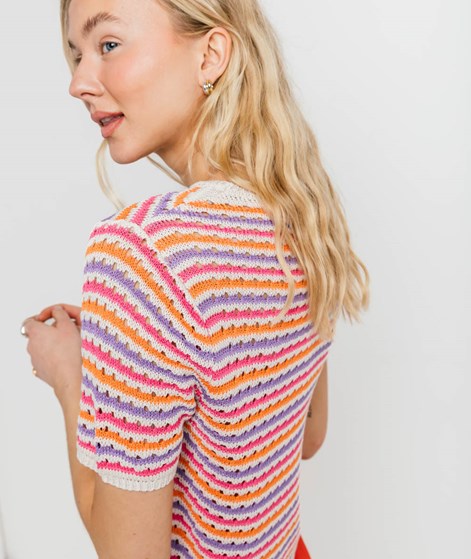 KAUF DICH GLCKLICH Strickshirt gestreift